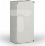 Ensto Cubo housing O 200x400x132mm ABS smooth sides are covered with gray OABP204013G