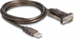 DELOCK Adapter USB2.0 Typ-A > 1x Seriell RS-232 D-Sub 9Pin S