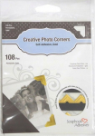 3L PHOTO CORNERS GOLD 108PCS
