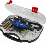 Dedra grinder Mini grinder 135W - complete with accessories 215 szt, walizka