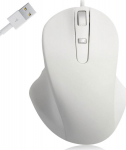 Matias mysz PTB Mac USB-A White - for Apple computers and PC | ergonomic | 4 buttons | roll | built-in firmware for MacOS | USB-A | White