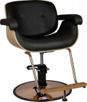 Activeshop Gabbiano hairdressing chair Venice black