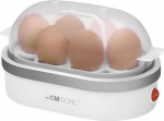 Clatronic egg cooker EK 3497 400W whiteite / silver - for 6 eggs
