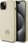 Guess Strass Metal Logo Back Case for Apple iPhone 15 Plus