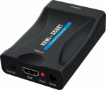 Adapter AV PremiumCord Converter HDMI 1na SCART 080P z power 230V