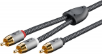 Wentronic Goobay 65303 Audio cable Sort 10 m