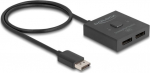 DeLock Video splitter/Contact 2 porte DisplayPort