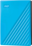 External HDD|WESTERN DIGITAL|My Passport|6TB|USB 2.0|USB 3.2|Colour Sky Blue|WDBR9S0060BBL-WESN