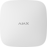 AJAX Hub2 white, central unit, Ethernet and 2x GSM