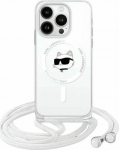 Karl Lagerfeld KLHMP15SHCCHNT Back Cover for Apple iPhone 15 / 14 / 13