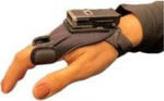 Zebra Back of Hand Mount - Zebra back of hand mount with integrated trigger, for right-handed users, fits for: RS5100 / RS6100