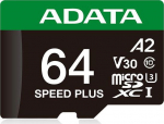 MEMORY MICRO SDXC 64GB UHS-I/UD64GUI3V30A2SP-RA1 ADATA