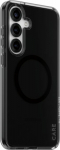 Kaitse&uuml;mbris Smokey Magnetic, Samsung Galaxy S25+, tume l&auml;bipaistev musta magnetringiga, CARE by PanzerGlass