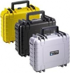 B&W Cases B&W Outdoor Case Type 1000 yellow with foam insert
