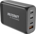 Voltcraft UC-3C1A140W02 USB Ladeger&auml;t 3x USB-C 1x USB-A Number of outputs 4 x GaN - USB Typ C