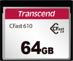 Transcend CFast card TS64GCFX610 - CompactFlash ATA Serial Transfer (CFast)