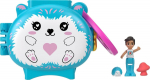 Mattel Polly Pocket Mini: Pet Connects - Hedgehog Compact Playset (HXX23)