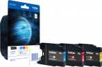 Brother LC1280XLRBWBP - Cyan - Magenta - Gelb - 3 St&uuml;ck(e) - 1200 Seiten - Multipack
