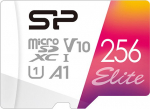 Silicon Power MicroSD Card 256GB UHS-1 Elite/CL.10 with.Adap