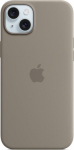 Apple - Back cover for mobile phone - MagSafe-compatibility - silicone - clay - for iPhone 15 Plus
