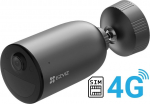 EZVIZ Wireless camera with 4G LTE, SIM card slot, 3MP, USB C, MicroSD up to 512GB