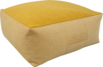 Stool LAMB BAG 80x80xH30cm, yellow