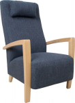 Armchair VENLA bluish grey