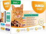 Eukanuba IAMS DELIGHTS Land & Sea Collection in Jelly box &ndash; wet cat food &ndash; 12x85g