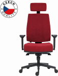 Powerton Office Chair Ergonomic Office Chair Jana, Czerwony