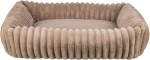 WickerPL Lonni, den, For a dog/Cat, plush, light brown�zowe, 80 � 60 cm