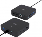i-tec Docking Station USB-C DP Dual HDMI Power Delivery 100W