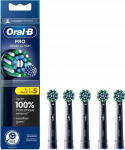 Oral-B Pro CrossAction - replacement brushes, 5 pcs, black