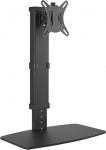 Hismart Single-Monitor 17"-32" Desk Stand, Black