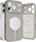 Tech-Protect Silicone Magsafe iPhone 17 Pro Max stone grey