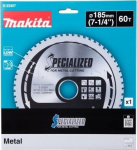 Makita E-23357 Carbide Metal Saw Blade 185x30x60T