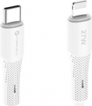 Kabel USB C do Lightning Forcell F-Energy PD 3A 27W Silicone 1 m C346 white