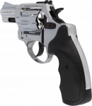 ZORAKI R1-K6L BAS alarm signal blank firing revolver, 2.5" barrel, .22 Long Blank caliber, chrome flash (R1256MNP-BAS)