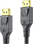 PureLink PureInstall | DisplayPort 1.4 8K | DisplayPort - DisplayPort | Max 7680x4320 60Hz | Svart | 12.5m