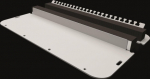 Rittal Metal flange plate two-part for AX with elastic