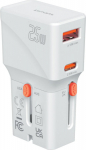 4smarts Weltreiseadapter Nomad Pocket 25W, wei&szlig;