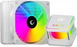 Rampage INFINITE V120 Water cooling 120MM ARGB, temperature gauge, White - Rampage INFINITE V120 Water cooling 120MM ARGB, temperature gauge, White