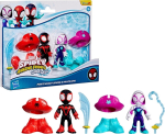 Hasbro Disney Jr. Marvel: Spidey And His Amazing Friends Waterwebs - Pirate Ghost-Spider & Pirate Spin Figures & Vehicles (G1462)