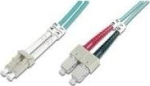 DIGITUS LWL Patchkabel LC -> SC 5.00m Multimode Duplex OM3