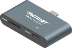 PAT HUB USB Patriot PMD512GH013 1x USB-C PD 1x HDMI + 3.2 Gen1 (PMD512GH013)
