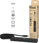 Club3D USB-C 7in1-HUB >HDMI/2xUSB/USB-C/LAN 4K60Hz PD140W retail