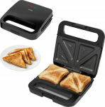 Aigostar Huslog sandwich maker black 800W SimpleBite