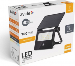 Avide LED-Floodlight battery and solar function 700lm PIR-Sensor