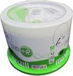 Maxell DVD+R 4.7, Inkjet white, Cakebox 50