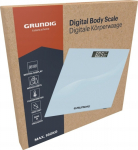 Grundig bathroom scale GLASS BATHROOM SCALE WHITE GRUNDIG