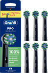 Oral-B Toothbrush Heads black Pro CrossAction 6pcs